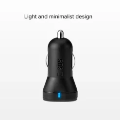 Mini caricatore auto 5 Watt - Ricarica standard con porta USB universale