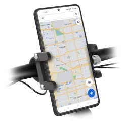 Porta cellulare fino a 6,7 pollici in alluminio per monopattino e bici