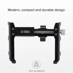 Porta cellulare fino a 6,7 pollici in alluminio per monopattino e bici ruotabile a 360°