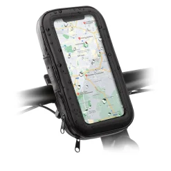 Porta cellulare fino a 6,7 pollici per monopattino, impermeabile, touch screen