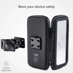 Porta cellulare fino a 6,7 pollici per monopattino, impermeabile, touch screen