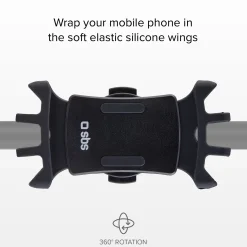 Porta cellulare fino a 6,5 pollici per monopattino e bici ruotabile a 360°