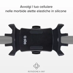 Porta cellulare fino a 6,5 pollici per monopattino e bici ruotabile a 360°