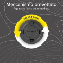 Portacellulare universale Lock Pro per bici e monopattini