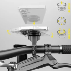 Portacellulare universale Lock Pro per bici e monopattini