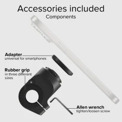 Portacellulare universale Lock Pro per bici e monopattini