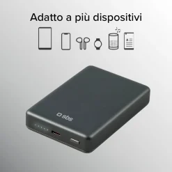 Power bank 10000 mAh compatibile con MagSafe
