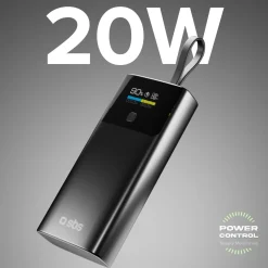 Power Bank 10.000 mAh con LCD PD 20W
