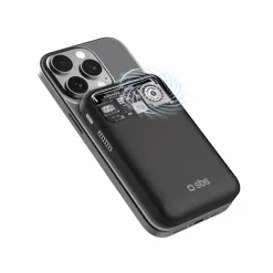 Power bank wireless da 10.000 mAh con ventola di raffreddamento