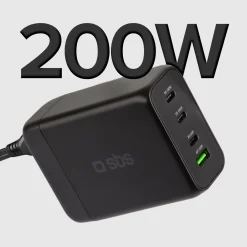 Stazione di ricarica GaN da 200 Watt