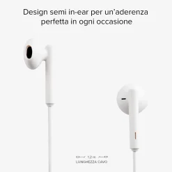 Studio Mix 105 - Auricolari semi in-ear e connettore Lightning Made For Apple