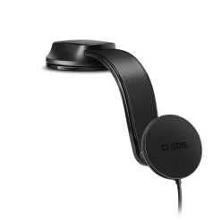 Supporto auto a ventosa per smartphone con ricarica wireless