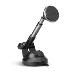 Supporto auto magnetico per telefono con asta telescopica e fissaggio a ventosa