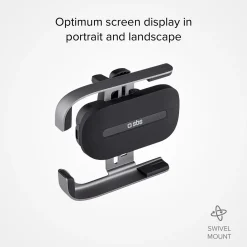 Supporto auto per telefono con ricarica rapida Wireless e chiusura automatica