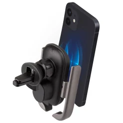 Supporto auto per telefono con ricarica rapida Wireless e chiusura automatica