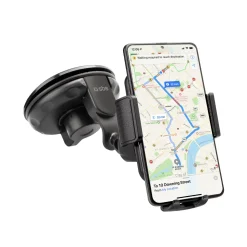 Supporto auto per telefono con fissaggio a ventosa