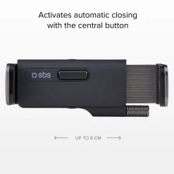 Supporto auto per telefono con chiusura automatica