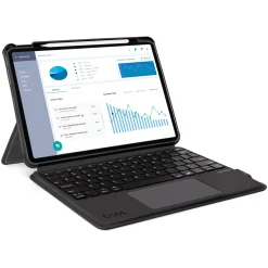 Tastiera wireless con cover iPad Air 10.9"-11" 2020-2022-2024/Pro 11" 2018-2022