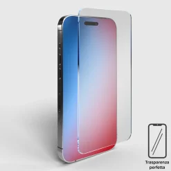 Vetrino eco-sostenibile in materiali riciclati per iPhone 15 Pro Max