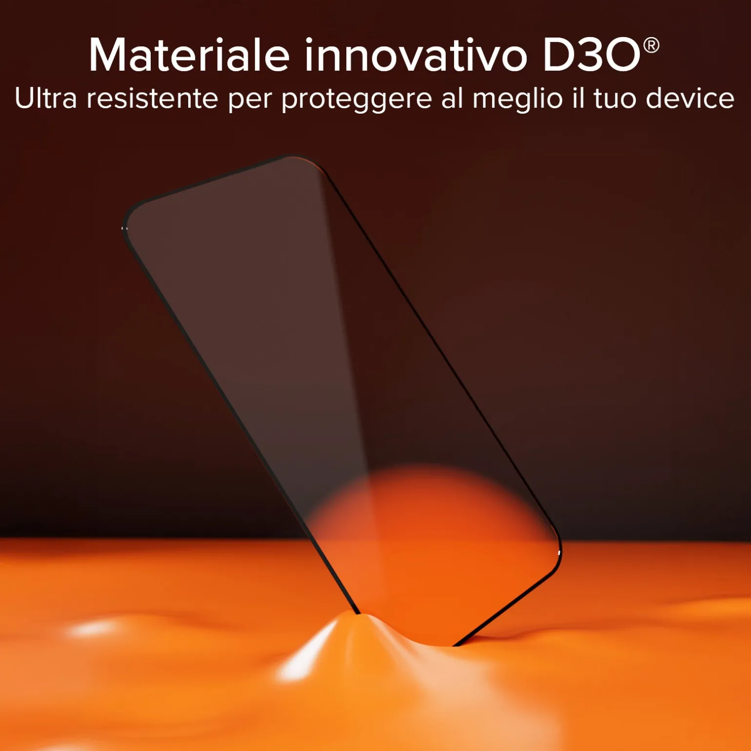Vetrino ultraresistente per Samsung Galaxy S24+ con tecnologia D3O
