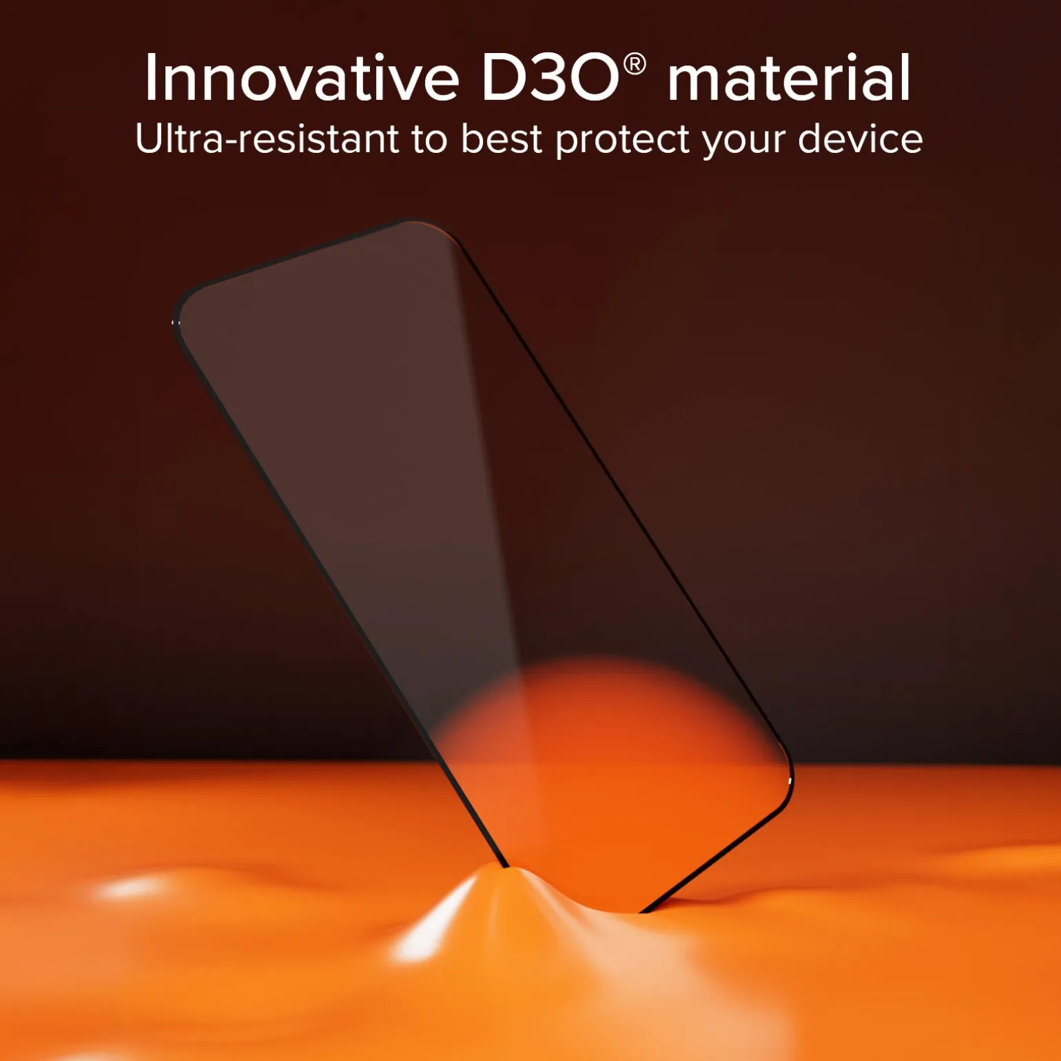 Vetrino ultraresistente per Samsung Galaxy S24+ con tecnologia D3O
