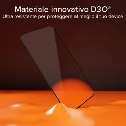 Vetrino ultraresistente per Samsung Galaxy S24 con tecnologia D3O