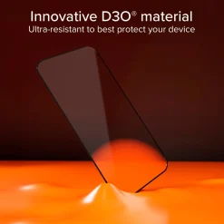 Vetrino ultraresistente per iPhone 16 Pro Max con tecnologia D3O con applicatore