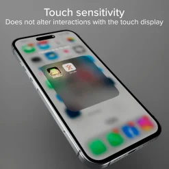 Vetrino ultraresistente per iPhone 16 Pro Max con tecnologia D3O con applicatore