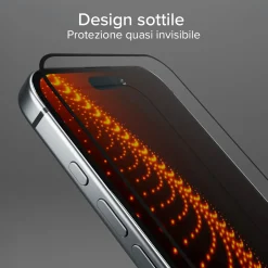 Vetrino ultraresistente per iPhone 16 Pro con tecnologia D3O